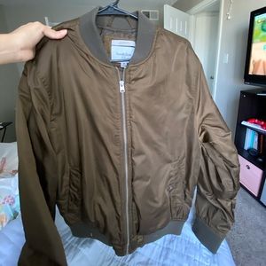 Brown Bomber jacket
